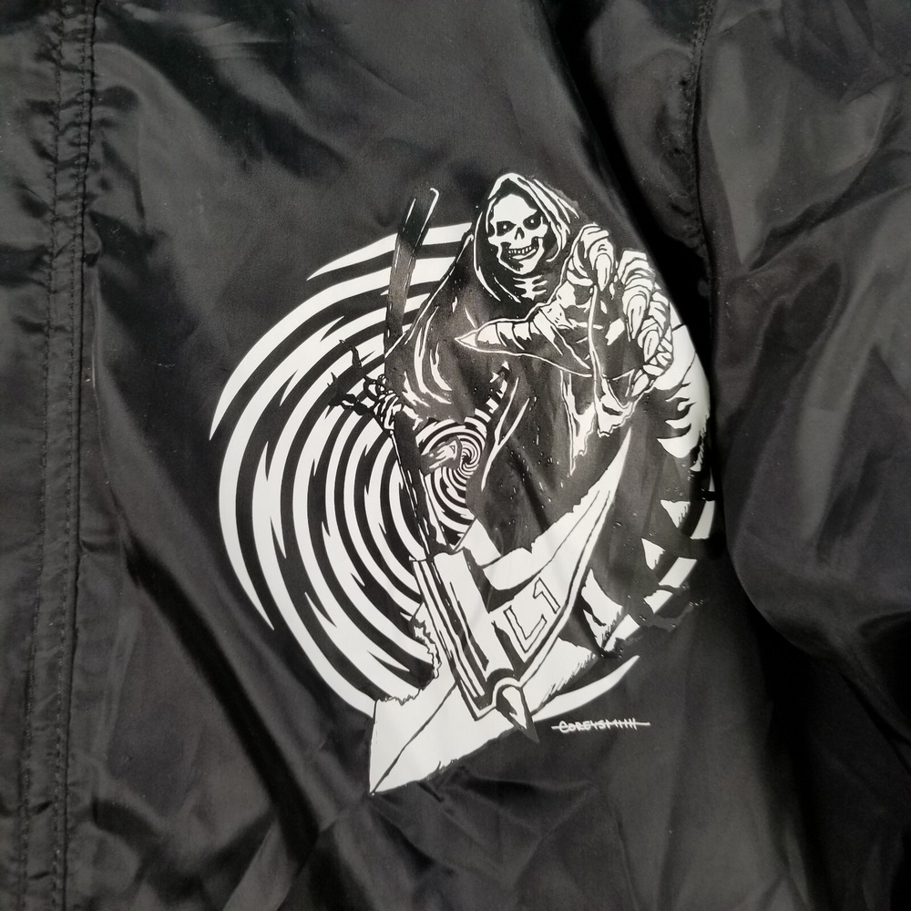 L1 Premium Outerwear Corey Smith Reaper Coaches Jacket Black Mens Large NWT - Picture 3 of 10